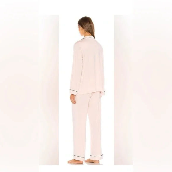 Born Notch Collar Pajama Set in Pink!